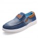 Men's Shoes Journey/Casual Fashion Casual Sports Cowboy Shoes Light blue/Dark blue  