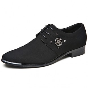 Men's Shoes Office & Career/Party & Evening/Casual Fashion PU Leather Oxfords Shoes Black 38-43  