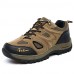 Men's Shoes Outdoor/Hiking/Travel/Climbers Suede Leather Breathable Sport Shoes Brown/Gray/Green  