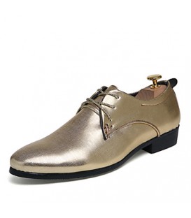 Men's Wedding Shoes Office & Career/Party & Evening/Casual Fashion Leather Oxfords Shoes Multicolor 38-45  